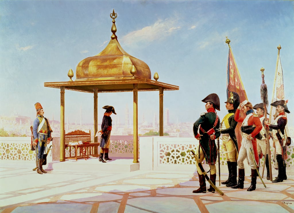 Napoleon in Cairo, 1798 by Gustave Bourgain